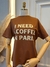 T-shirt Color Coffee Paris Petit Rosè na internet