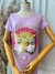 T-shirt Feminina Viscolycra Estampada Bubbaloo Rosa Petit Rosè - Petit Rose