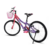 Bicicleta Infantil / Juvenil Bixy com Cesta - Rosa pérola / Roxo