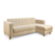 Sofá Colorado com Chaise Luxo 2,13m - 2 cores - comprar online