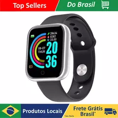 Smartwatch D20 Pro Y68, Smartwatch Bluetooth, Resistente à Pressão Arterial - Giga Eletro