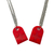 Set 2 collares corazón bloques rojo LOV22001 en internet