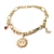 Pulsera Chapa Con Ojo, Luna Y Corazón COD 4I-KDJR-FW9N - comprar en línea