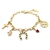 Pulsera De La Suerte Amor Abundancia Fé Chapa 18k COD U5-GTJK-DL3B