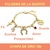 Pulsera De La Suerte Amor Abundancia Fé Chapa 18k COD U5-GTJK-DL3B en internet