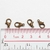 100 Broches Perico Ballena Bronce 12x6mm en internet