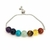 Pulsera 7 Chakras Piedras Naturales Acero Inoxidable COD 1090