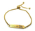 Pulsera Ajustable Con Grabado Personalizado Nombre Texto COD 1063 - comprar en línea