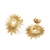 Aretes corazón chapa 18k AA14013 - comprar en línea