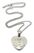 Collar Corazón Con Ángel De Acero Inoxidable COD JI-6JLO-3SN4 - tienda en línea