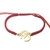 Pulsera Símbolo Om Tejida Roja Ajustable COD N4-49BT-2BBL