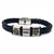 Brazalete Con 3 Charms Personalizado Acero Grabado Láser COD 3M-VH6M-LTQG