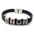 Brazalete Con 4 Charms Personalizado Acero Grabado Láser PP45028 - comprar en línea