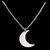 Collar Luna De Acero Inoxidable COD VQ-ULUZ-60GO - comprar en línea