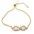 Pulsera infinito con zirconia 18K COD ML-2MWM-DA15 - comprar en línea