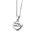 Collar Corazón Acero Con Nombre Inicial O Texto CP21004 - comprar en línea