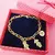 Pulsera Acero Con 3 Dijes Personalizables Con Nombres PP45011 - comprar en línea