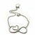 Collar Infinito Con Corazón De Acero Inoxidable COD P8-Q885-YRVI