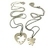 Set 2 collares rompecabezas LOV22004 en internet