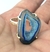 Anillo druza geoda talla 7 MG12002 - comprar en línea