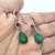 Aretes de esmeralda y rubi y plata 925 MG13001 - comprar en línea