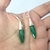 Aretes de esmeralda y plata 925 MG13002 - comprar en línea