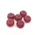 12 piezas jade dona facetada roja 12x8mm MG50033