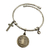 Pulsera San Benito Con Cruz De Acero Inoxidable Protección PA43067