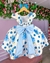 Vestido Banana Club Azul Florido - Ferreira Kids