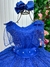 Vestido Marie Longo Mel Azul Royal - comprar online