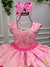 Vestido Juvenil Temáticos da Gigi Princesas Disney Rosa - comprar online