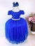 Vestido Enjoy Longo Laura Peito rendado Azul Royal - comprar online