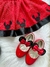 Romper/Vestido Princesa Belli Minnie/Minie Vermelho - loja online