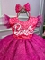 Vestido Ysa Kids Barbie Luxinho Pink - comprar online