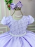 Vestido Ysa Kids Lilas Peito Perolas na internet