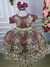 Vestido Enjoy Realeza Marsala - Ferreira Kids