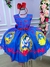 Vestido Infantil Temáticos da Gigi Branca de Neve