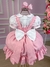 Vestido Bella Child Jardineira Doces - Doceria Rosa - comprar online