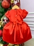 Vestido Miss Sweet Lacinhos Vermelho - Ferreira Kids