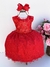 Vestido Infantil Enjoy Bebê Vermelho