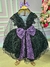 Vestido Fantasia Tematicos Kids Bruxinha Roxa Halloween - loja online