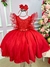 Vestido Bella Child Lorena Vermelho - comprar online