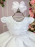 Vestido Belle Fille Lara Branco - comprar online