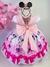 Vestido Belle Fille Tematico Minnie/Minie Rosa - loja online