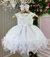 Vestido Vila Lele Borboletas Bebe/Baby Ana Clara Branco - comprar online