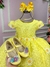 Vestido Marie Jardim Encantado Margaridas Amarelo - comprar online