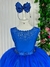 Vestido Enjoy Longo Regata Azul Royal - comprar online