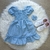 Vestido Blogueirinha Mãe e Filha Lara Azul Bebe - comprar online