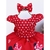 Vestido Infantil Temáticos Kids Minnie/Minie Vermelha - comprar online