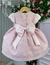 Vestido Miss Sweet Rosa Bebe Florzinha - Ferreira Kids